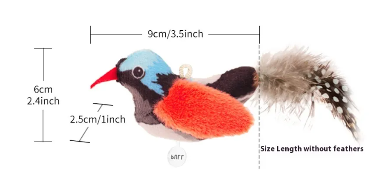 Flapping Bird Cat Toy