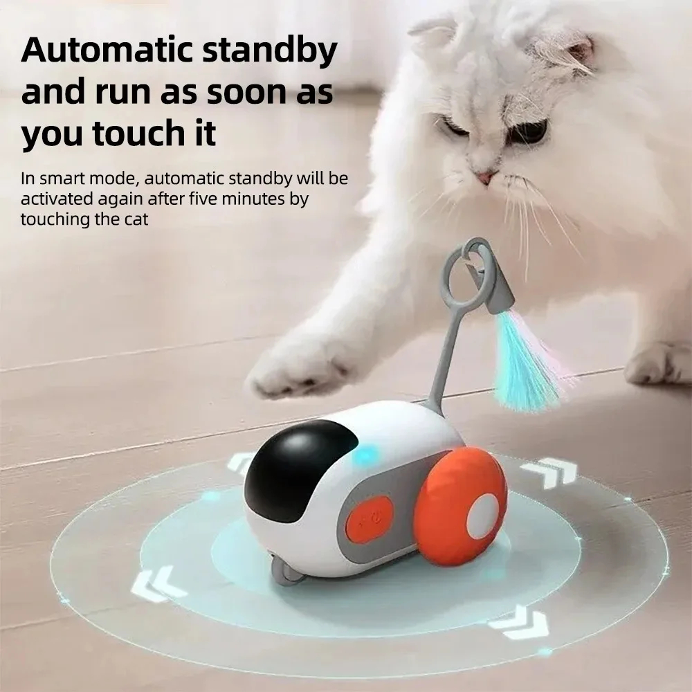 Smart Interactive Cat Toy Car – view 3