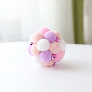 Plush Bell Cat Teaser Ball