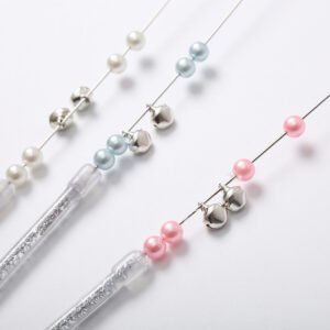 Cat Teaser Wand with Bell and Feathers